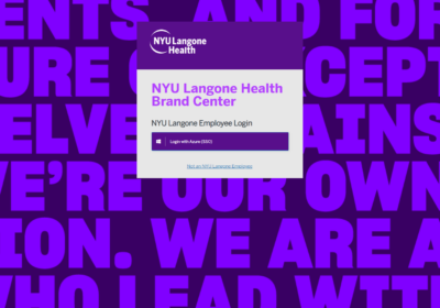 NYU Langone Health Brand Center